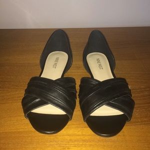 Nine West Black Flats - 8W